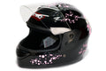 KIMO Kinder Integralhelm Sport Schwarz - ECER 22-05 Norm Vollvisier Helm-0