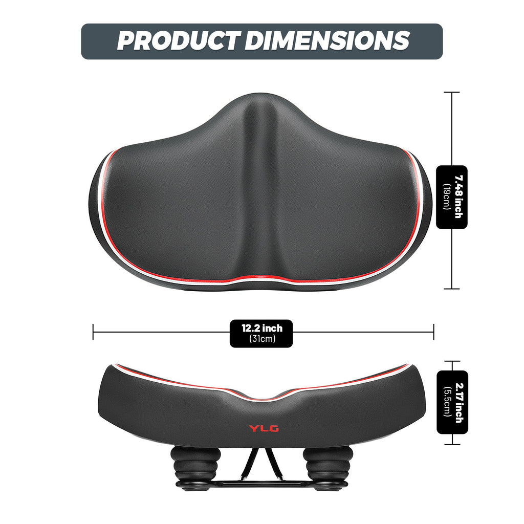 YN 8, YLG Noseless Bike Seat Cushion-1