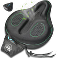 YCW 5, YLG Green Memory Foam Bike Seat Cover - 11.8 x 11 Inches-0