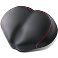 YN 6, Noseless Bike Seat for Men Women, IPX7 Waterproof, Red Line-0