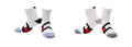 Chaussettes Chevron Coton Écologique - Blanc (2 paires)-0