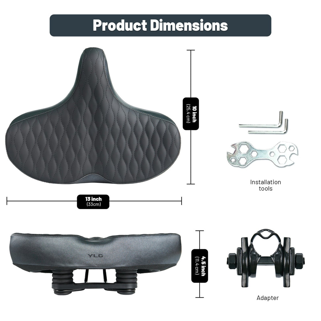 YS 9, YLG Oversized Bicycle Seat-1