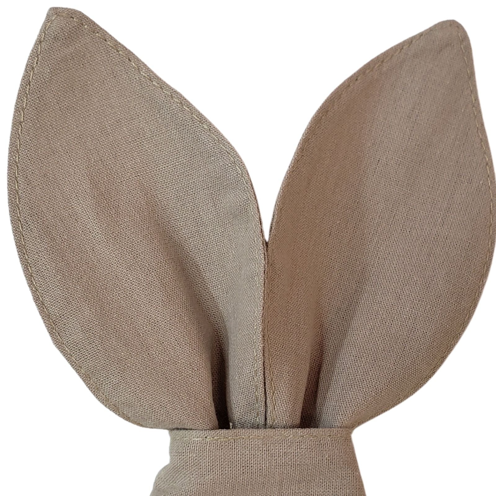 Maison Charlo | Easter Set of 4 Fendi Bunny Ears Napkin Rings | Dining Table Decor-2