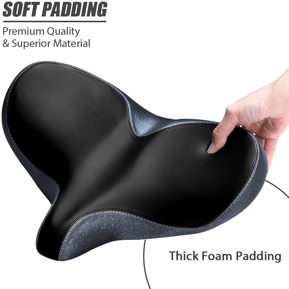 YS 4, YLG Oversized Comfort Bike Seat For Indoor Bike-3