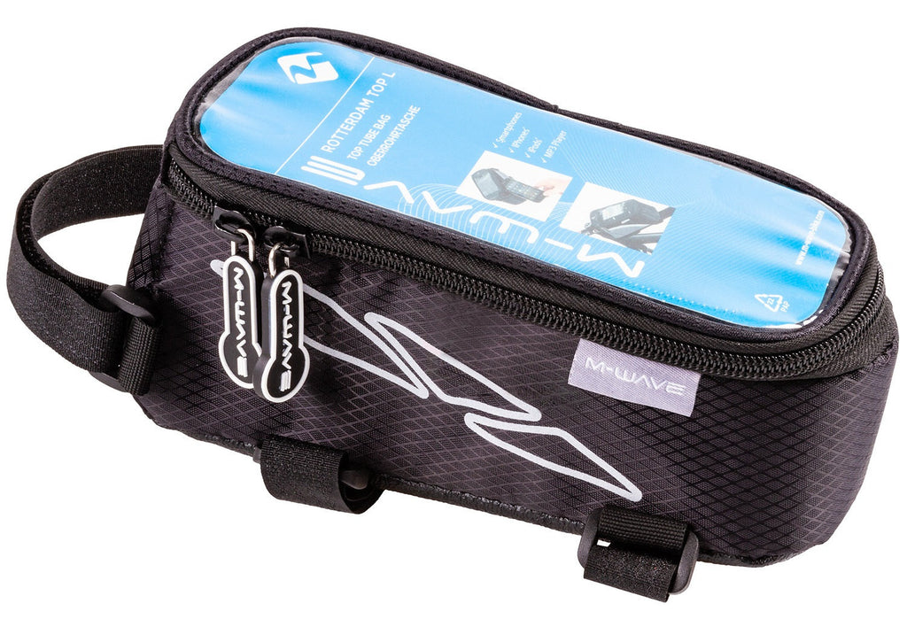 M‑Wave Oberrohrtasche Rotterdam Top L – Spritzwassergeschützt für Smartphone-0