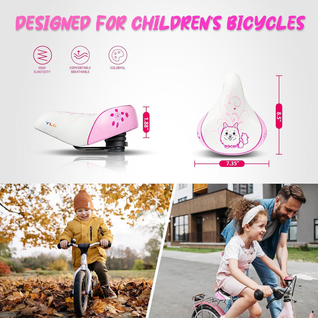 YK 6, YLG Kids Bike Seat for Girls-1