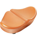 YN 8, Noseless L Bike Seat for Men Women, IPX7 Waterproof, Brown-0