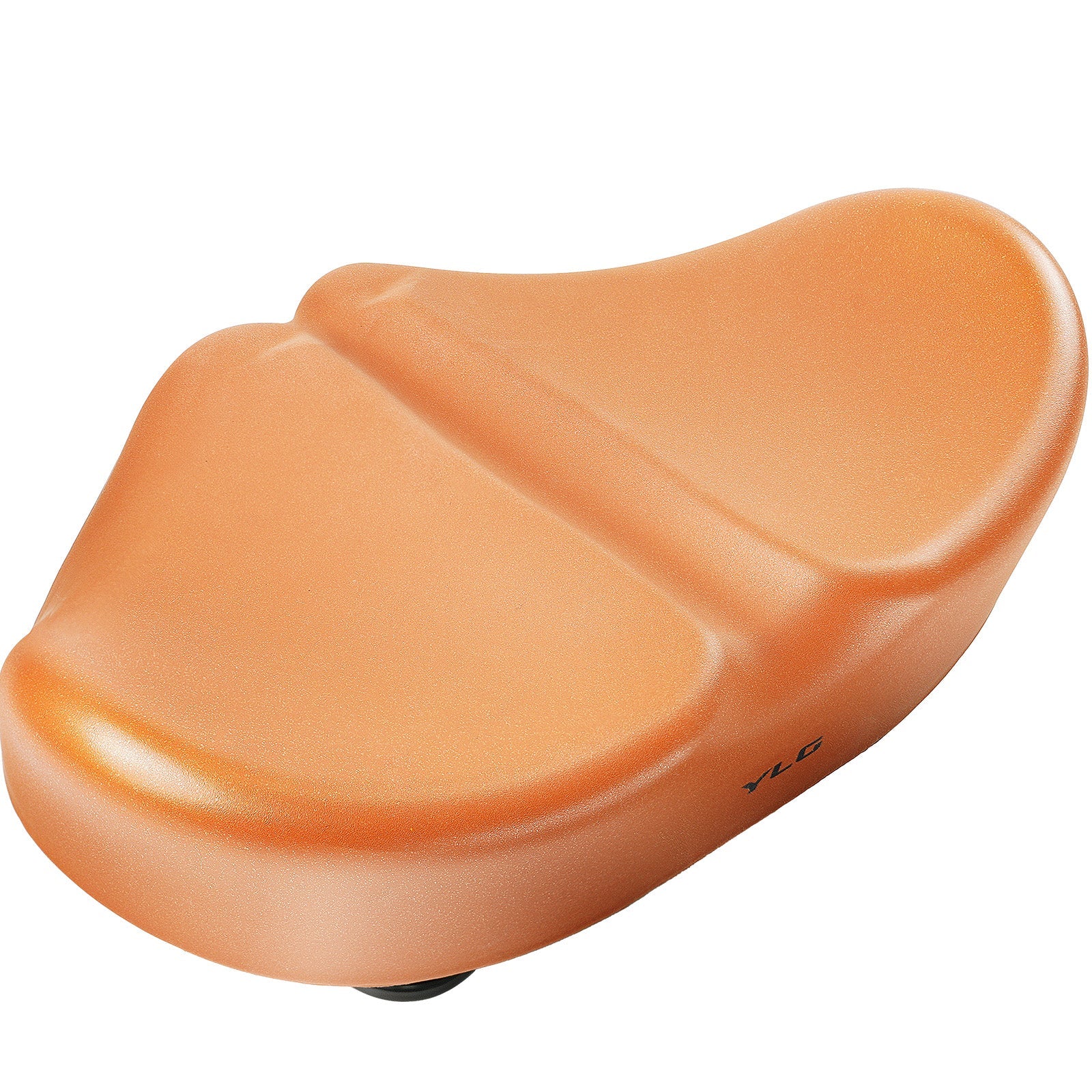 YN 8, Noseless L Bike Seat for Men Women, IPX7 Waterproof, Brown-0
