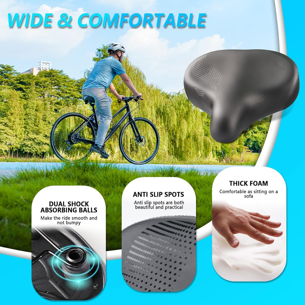 YS 9, YLG Wide Bike Seat 10.5"W-3