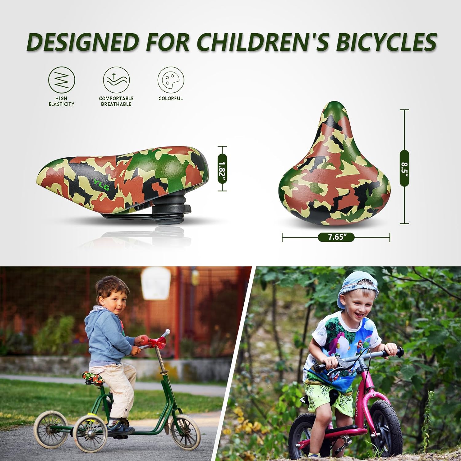 YK 4, YLG Kids Bike Seat for Boys-4