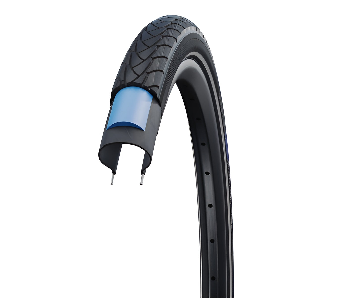 Schwalbe Marathon Plus 28x1,75 Zoll Reflex SmartGuard Unplattbarer Fahrradreifen-0