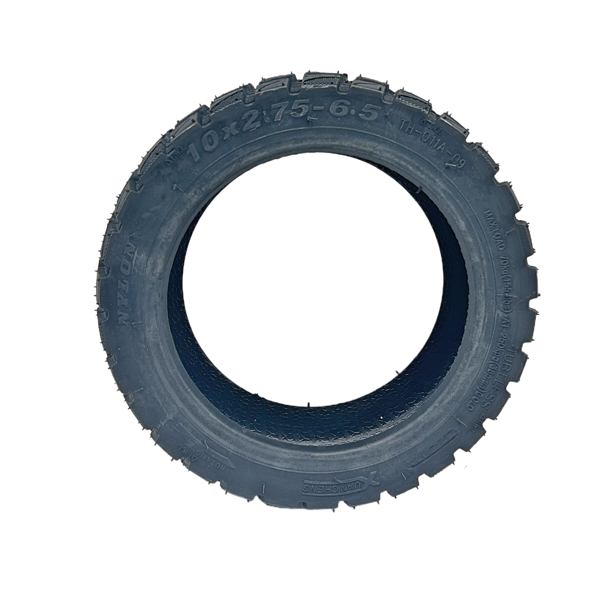 E-Scooter Reifen Tubeless 10x2,75 Zoll Vmax 10x2,75-6,5 inkl. Ventil-1