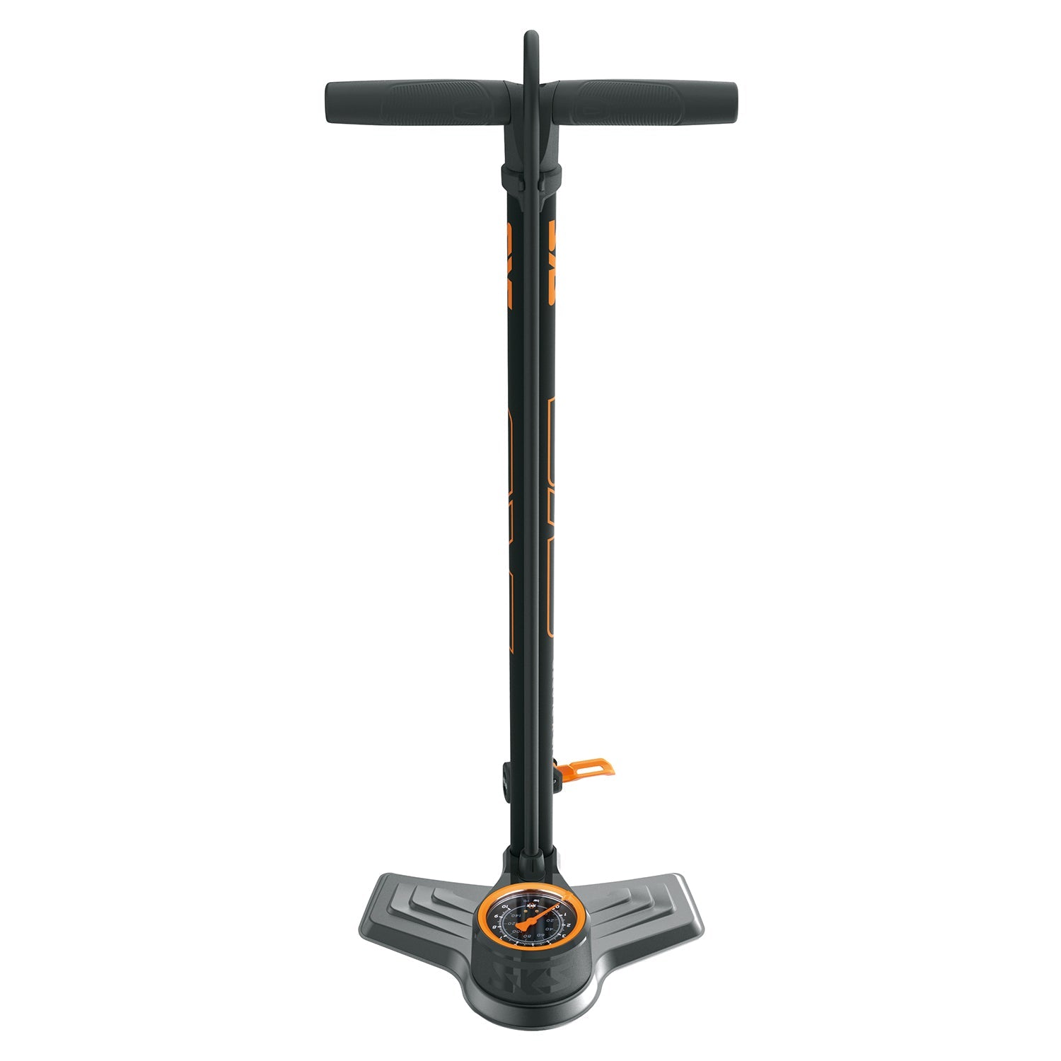 AIR-X-PLORER 10.0 stabile Standpumpe mit Präzisionsmanometer für Fahrräder-1