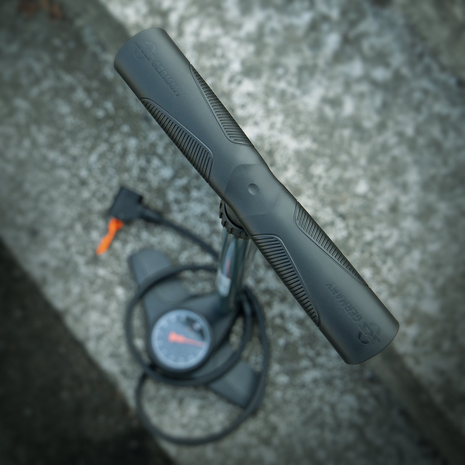 AIRLITE 10.0 Standpumpe mit MV EASY Ventilanschluss für Fahrräder-4