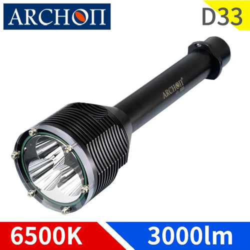 ARCHON D33 3000lumens diving light-0