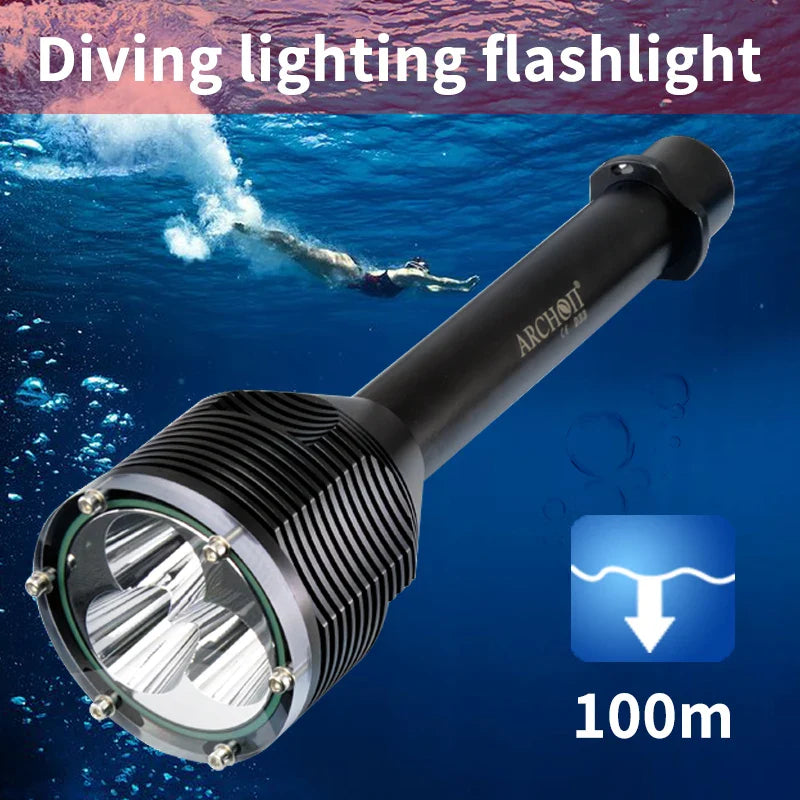 ARCHON D33 3000lumens diving light-4