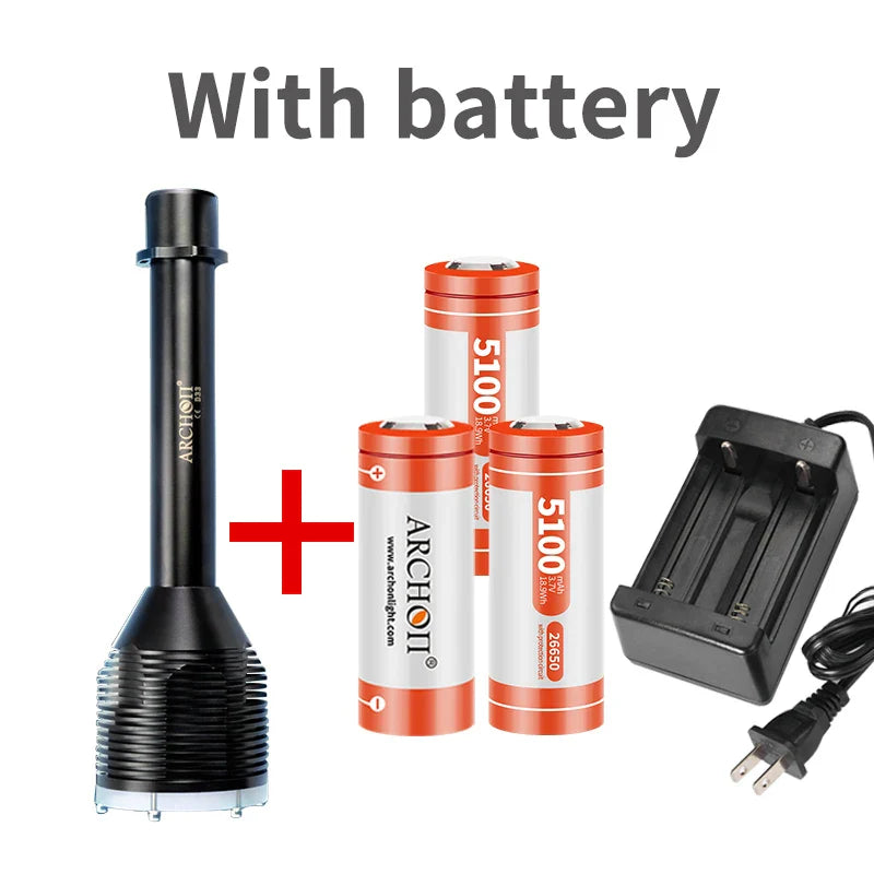 ARCHON D33 3000lumens diving light-6