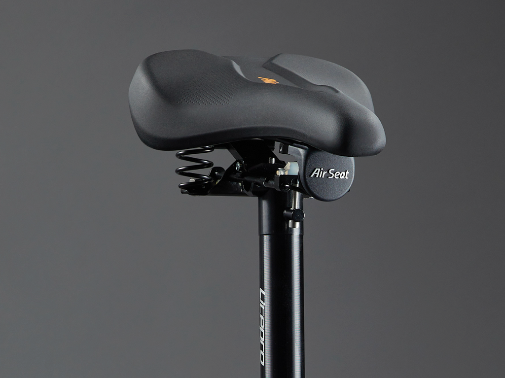 Air Seat 1 AFT Feder-Sattel – Komfortabler breiter Sattel-0