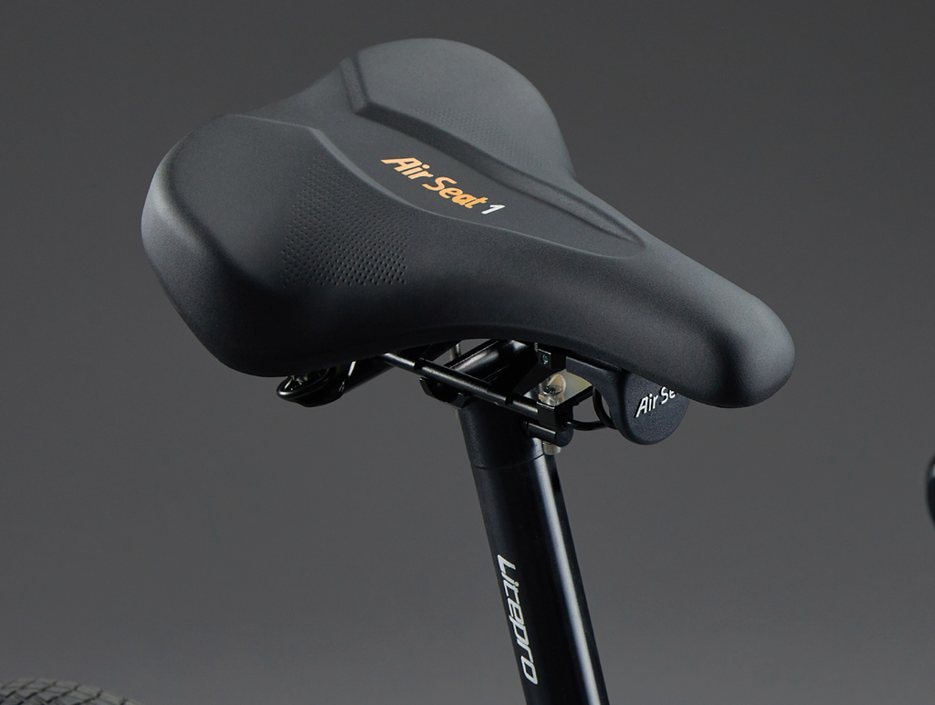 Air Seat 1 AFT Feder-Sattel – Komfortabler breiter Sattel-2