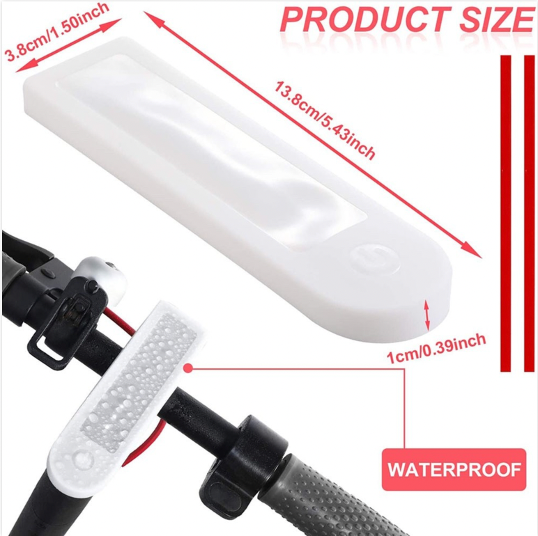 Premium Silikon-Schutzhülle Display für Elektroroller, Scooter-4