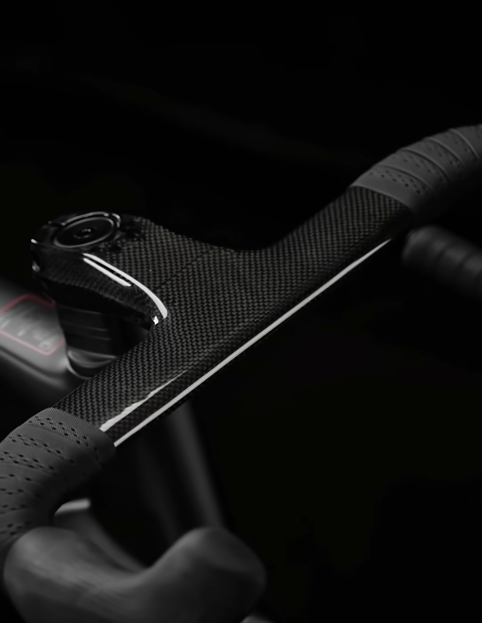 Carbon Fiber Road Handlebar - 3K Gloss Finish-0