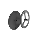 Carbon Fiber Front 3 Spoke Wheel and Rear Disc Wheel-0