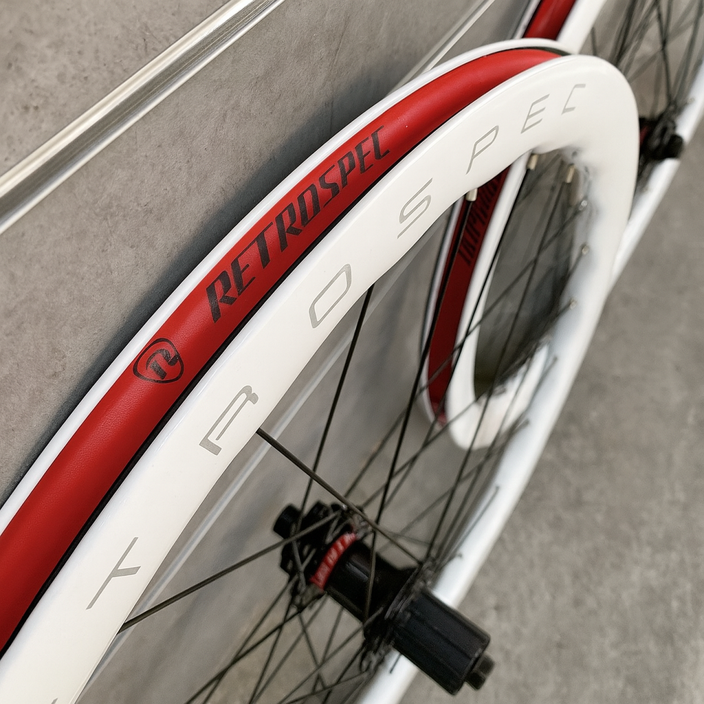RS-H290 Wavy Carbon Road Bike Wheelset | 50mm Disc Brake Thru Axle-4