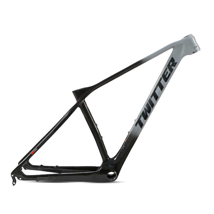TWITTER PREDATOR Pro Carbon MTB Frame – T900 Mix, 29"/27.5", XC Racing, 135mm QR-4