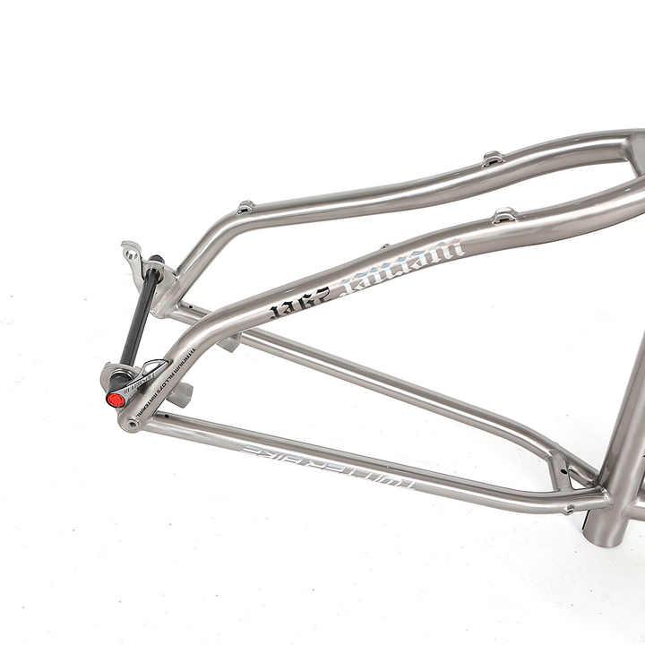 TWITTER WERNER Titanium Alloy MTB Frame – 29"/27.5", Lightweight, XC-Optimized, 142mm Thru axle+Lever-3