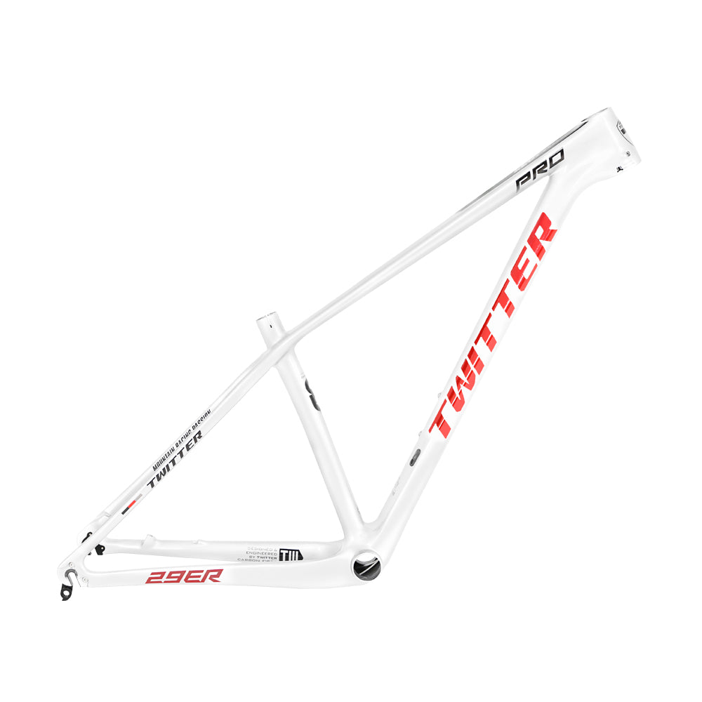 TWITTER LEOPARD Pro Carbon MTB Frame – T800, 29"/27.5", XC Racing, Gloss+UV Decals-6