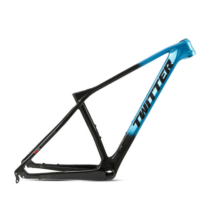 TWITTER PREDATOR Pro Carbon MTB Frame – T900 Mix, 29"/27.5", XC Racing, 135mm QR-1