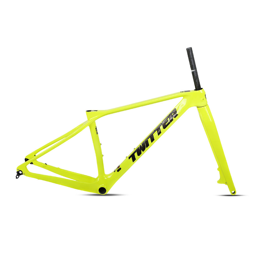 TWITTER M6 Carbon MTB Frame – T900 Mix, 29"/27.5", Strengthened XC,  Thru axle  +Lever-4