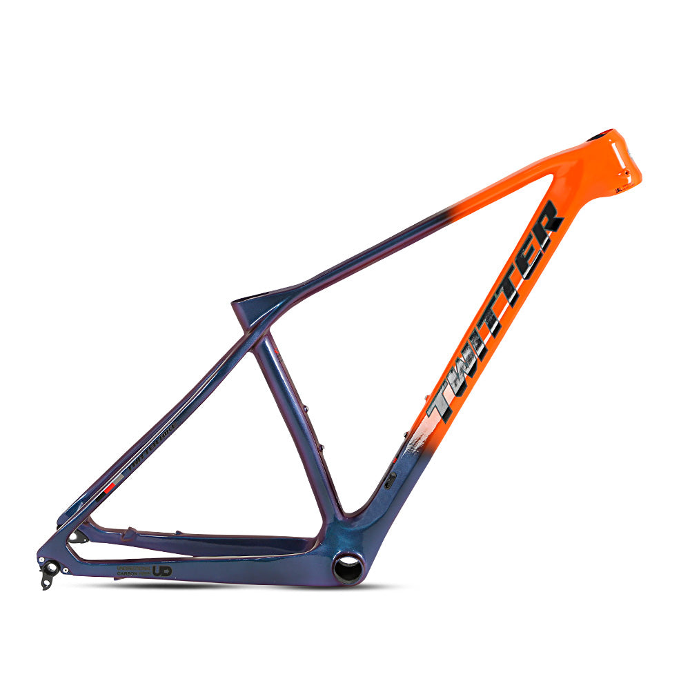 TWITTER PREDATOR Pro Carbon MTB Frame – T900 Mix, 29"/27.5", XC Racing, 135mm QR-8