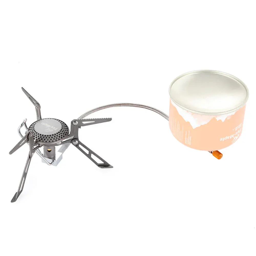 Titanium Blade 2 Camping Gas Stove Silver-3