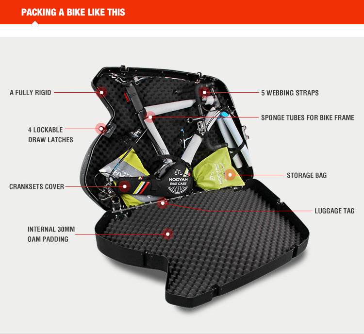 NOOYAH Bike Case BK006 – Ultimate Protection Zero Disassembly Total Freedom-3