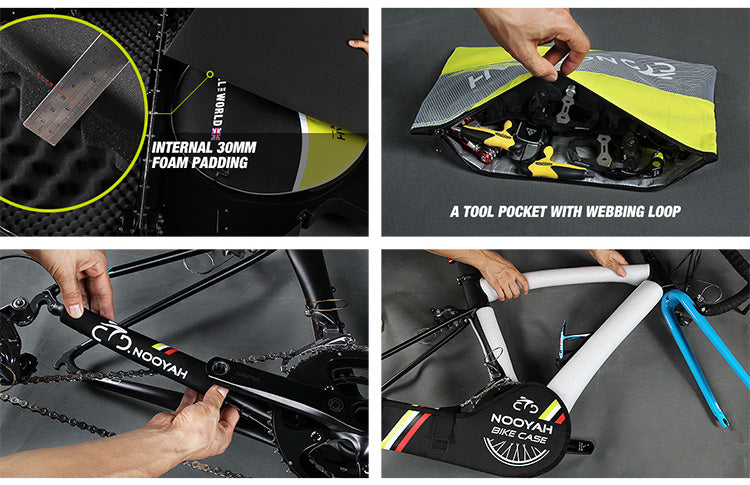 NOOYAH Bike Case BK006 – Ultimate Protection Zero Disassembly Total Freedom-4