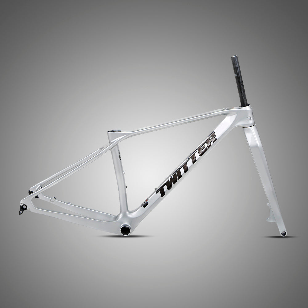 TWITTER M6 Carbon MTB Frame – T900 Mix, 29"/27.5", Strengthened XC,  Thru axle  +Lever-8