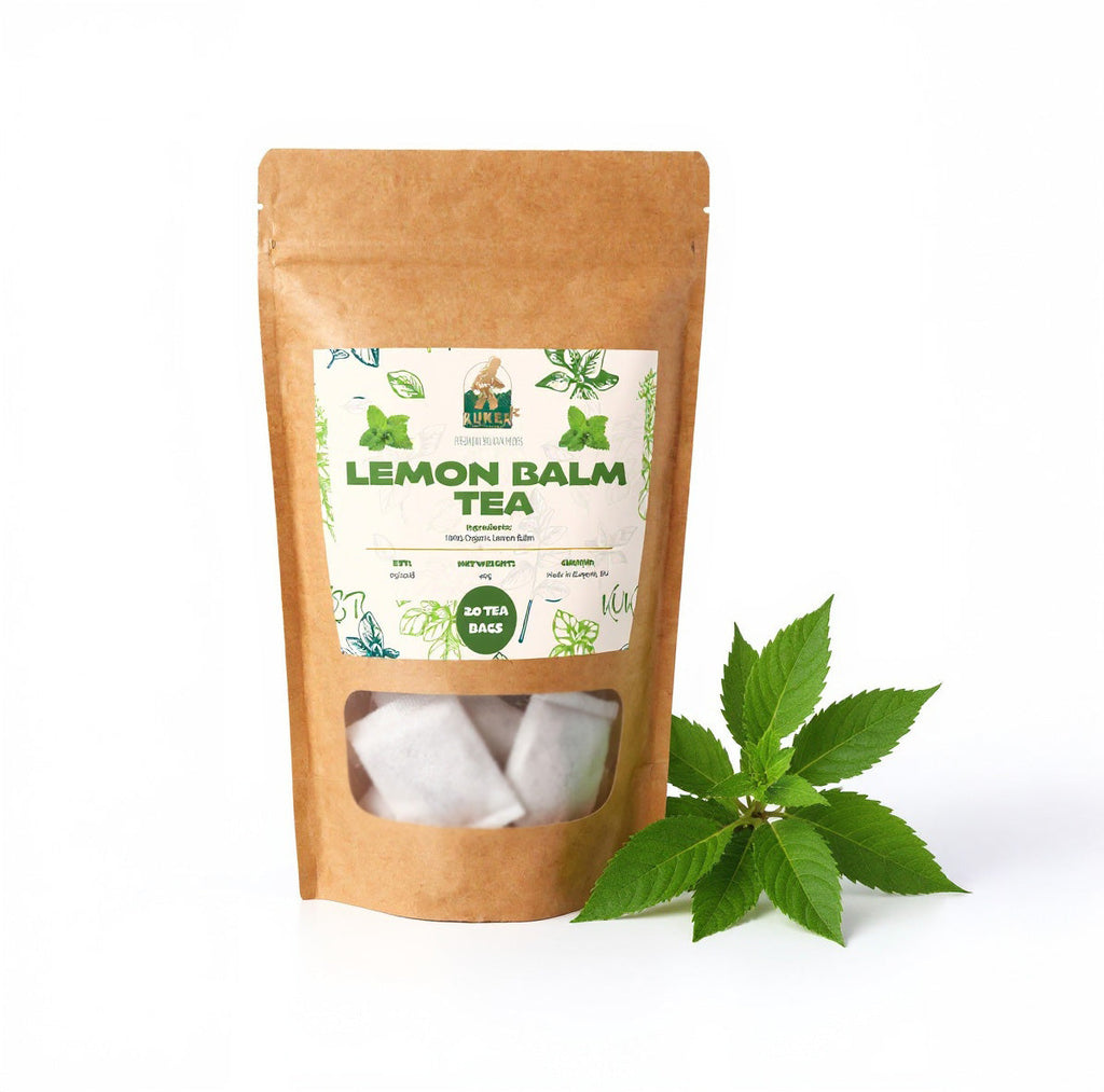 KUKER® Lemon Balm Tea 20 Tea Bags | 30g-0