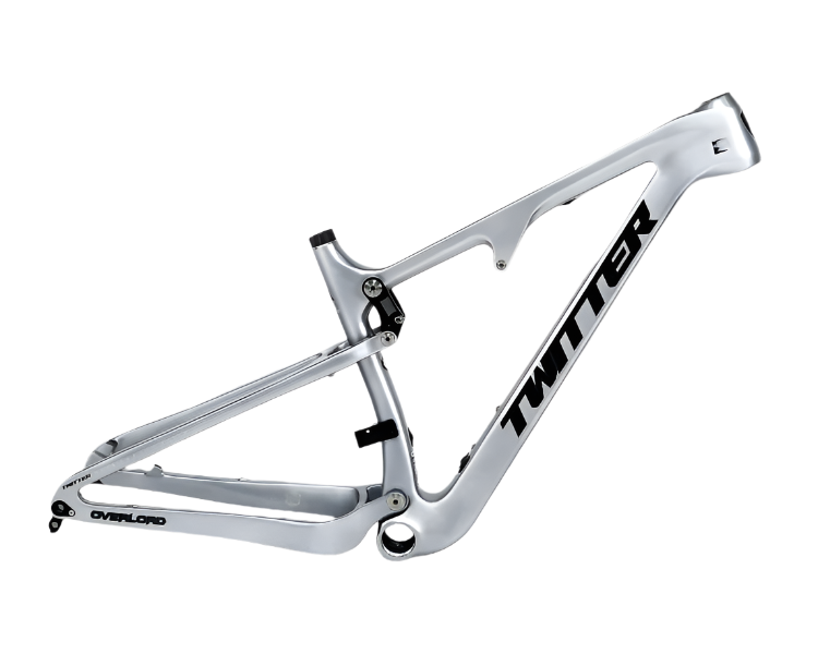 TWITTER OVERLORD Full Suspension Carbon MTB Frame – T800 Mix, 29"/27.5", AM, with DNM Rear SHOX-5