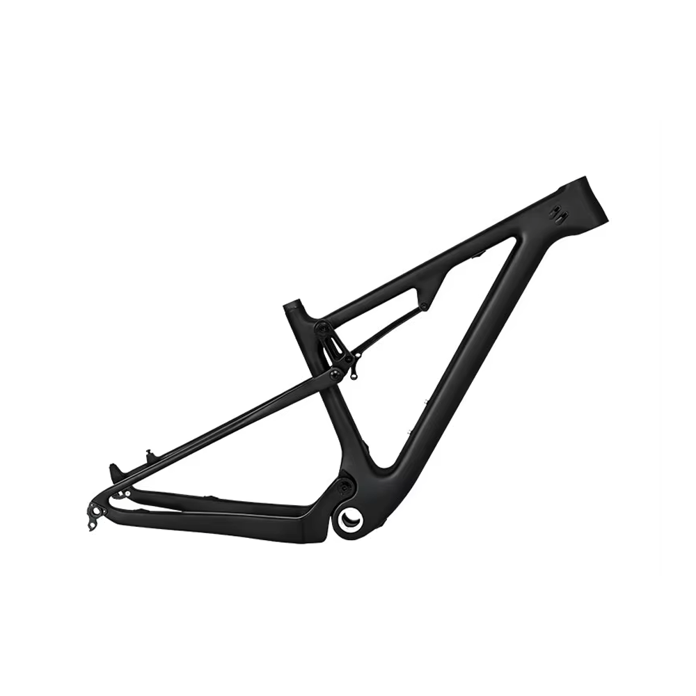 TWITTER OVERLORD Full Suspension Carbon MTB Frame – T800, 29"/27.5", AM, without Rear SHOX, No Decals-1