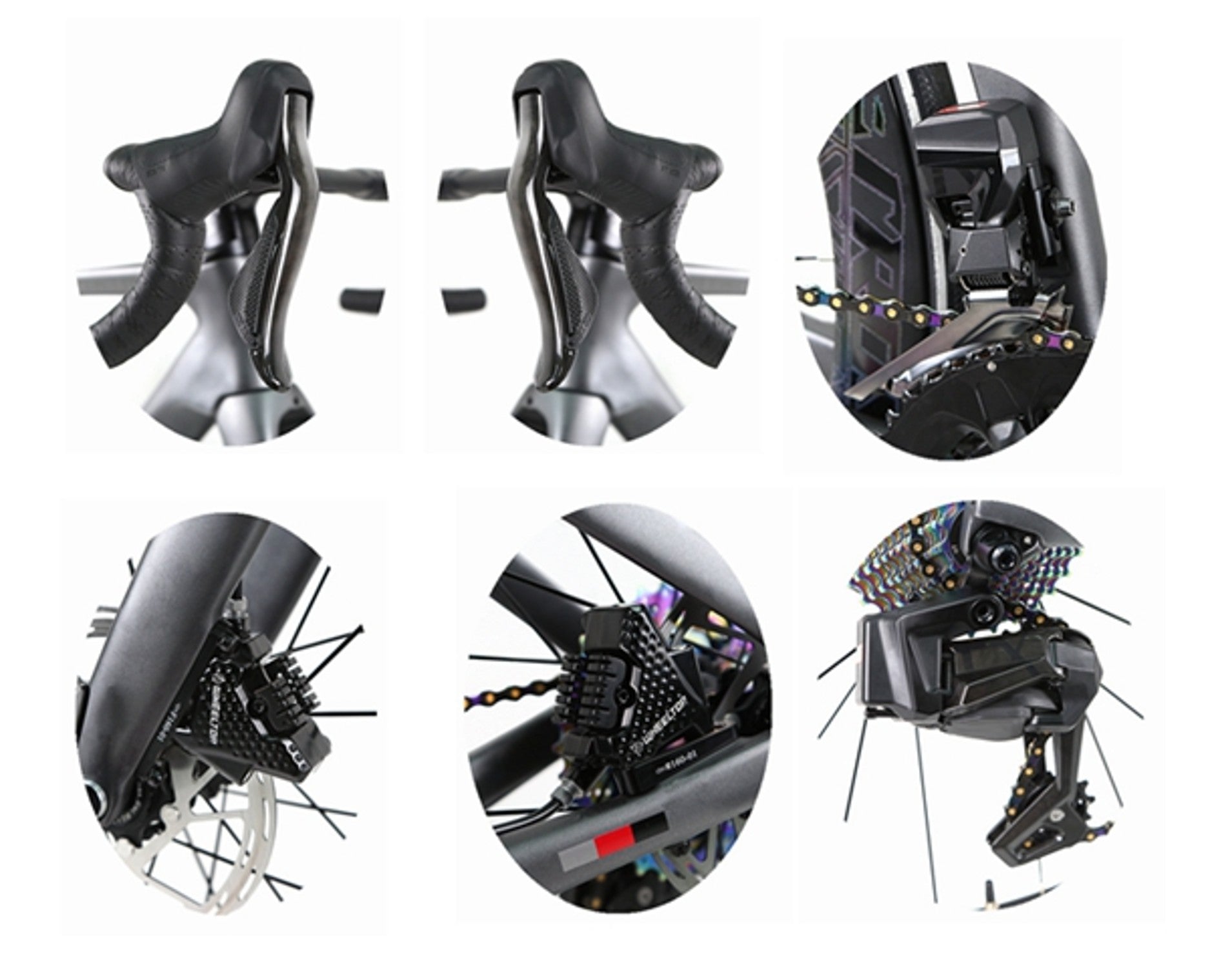 WHEELTOP Road EDS 2×12 Groupset – Full Hydraulic & Wireless for Road Bikes-0