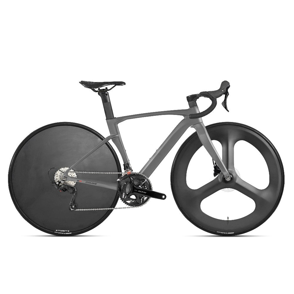 CYCLONE Tri-Spoke+Disc Wheel - TWITTER Road Bike-5