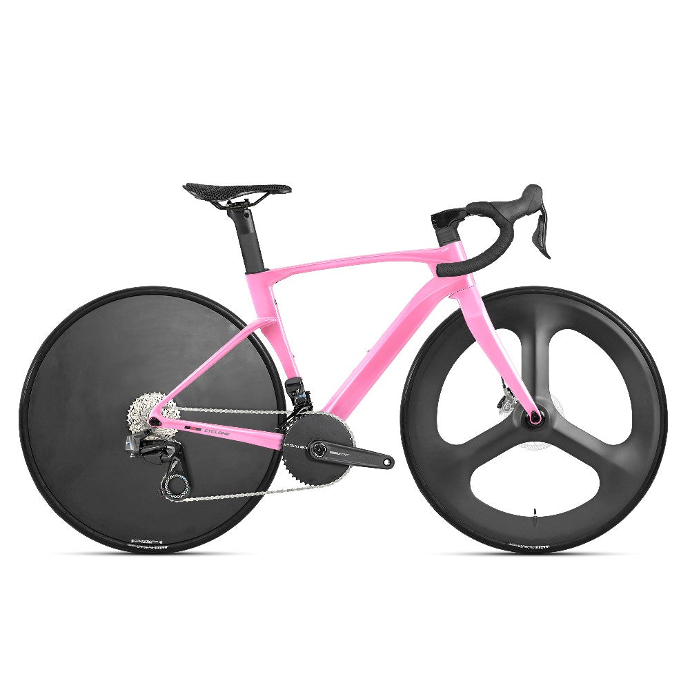 CYCLONE Tri-Spoke+Disc Wheel - TWITTER Road Bike-4