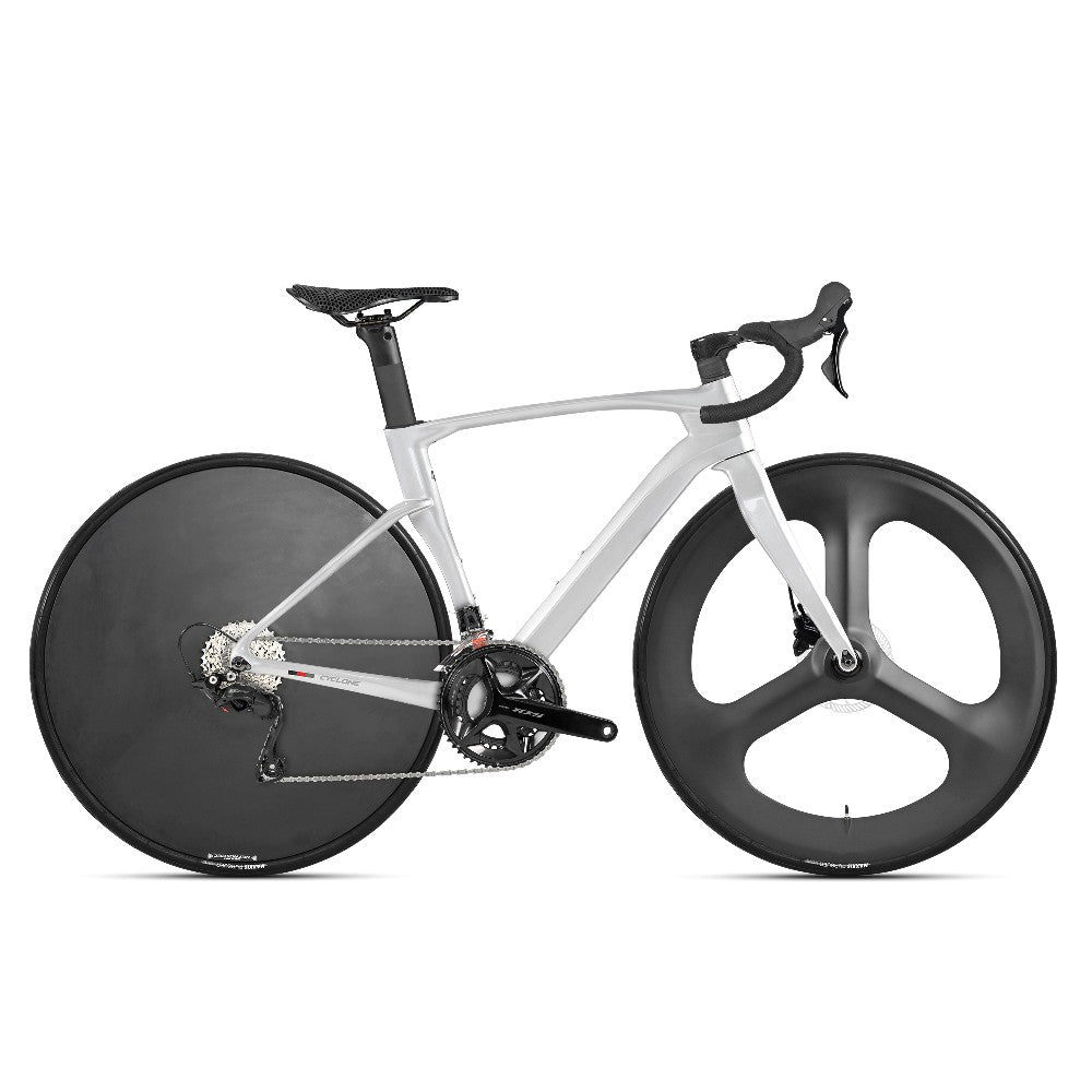 CYCLONE Tri-Spoke+Disc Wheel - TWITTER Road Bike-3