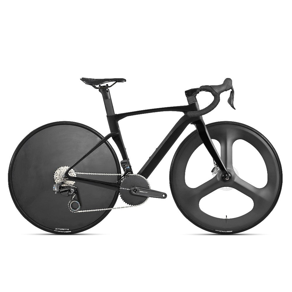 CYCLONE Tri-Spoke+Disc Wheel - TWITTER Road Bike-2
