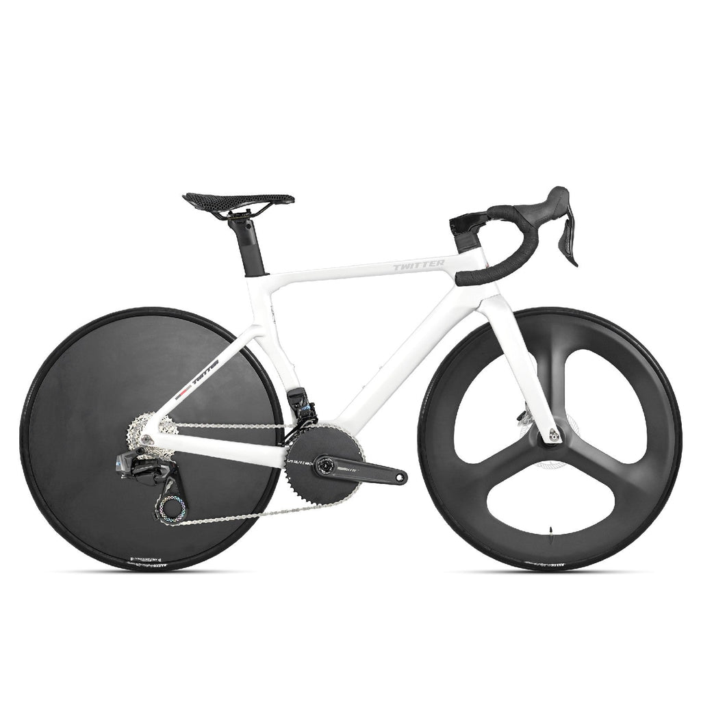 T8 Pro 3 Spoke Full Carbon Fiber Road Bike-3