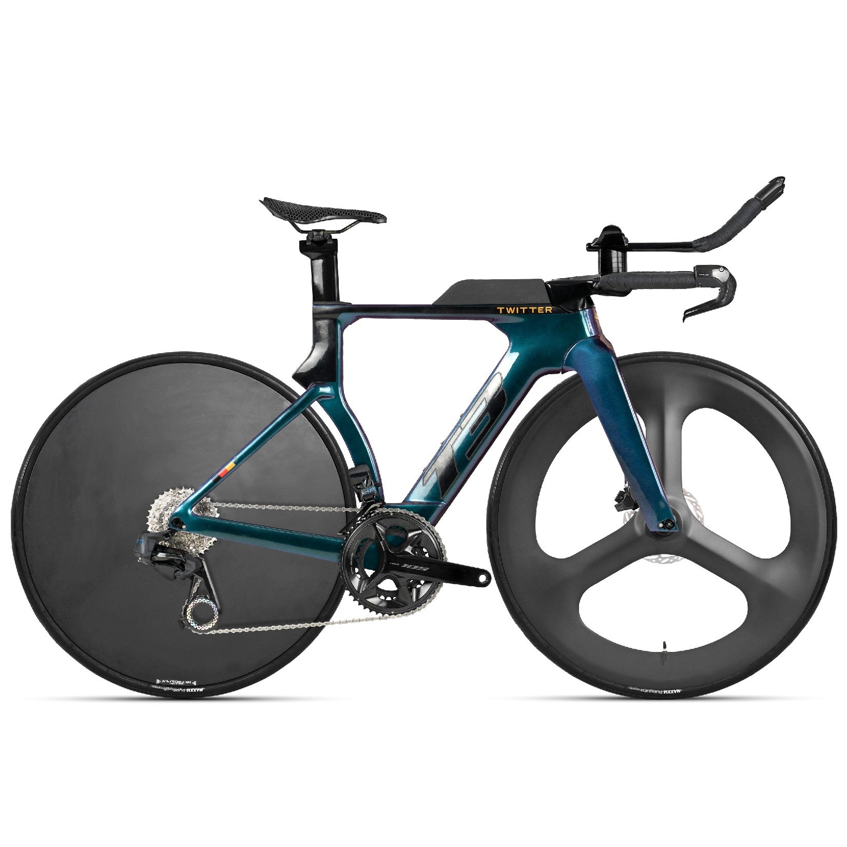 Triathlon T3 Tri Spoke  Carbon Road Bike-5