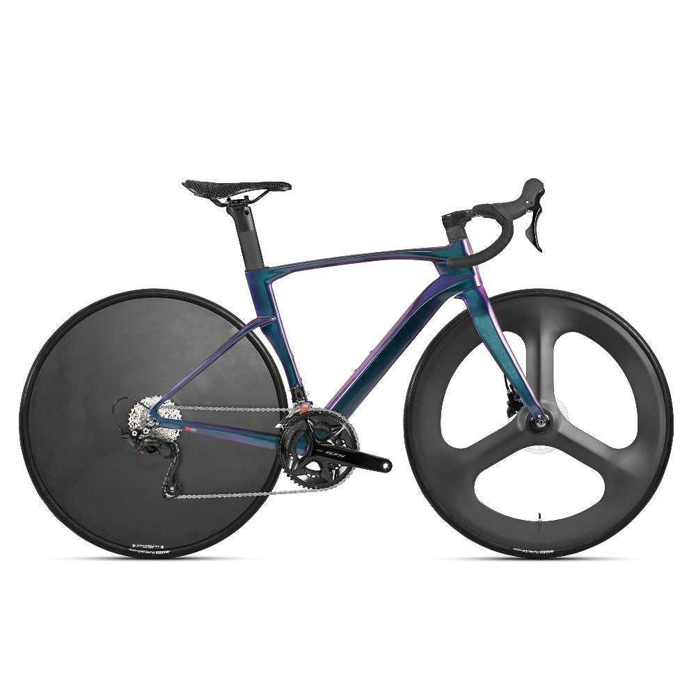 CYCLONE Tri-Spoke+Disc Wheel - TWITTER Road Bike-1