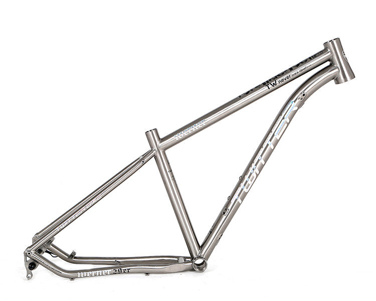 TWITTER WERNER Titanium Alloy MTB Frame – 29"/27.5", Lightweight, XC-Optimized, 142mm Thru axle+Lever-0