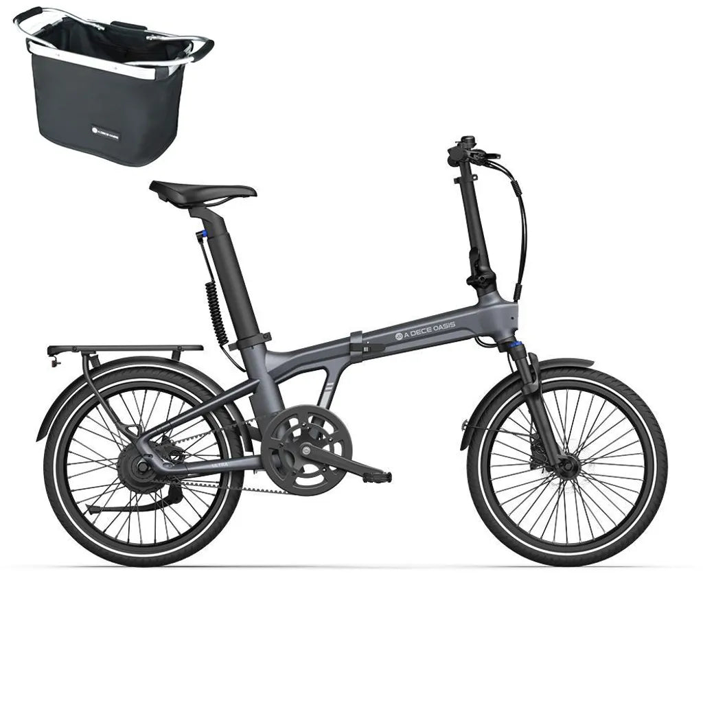 ADO Air 20 Ultra 2026 Faltbares Elektrofahrrad + Gratis Frontkorb-0